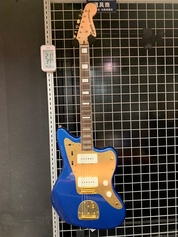 Squier by Fender 40th Anniversary Jazzmaster Gold Edition LPBの画像